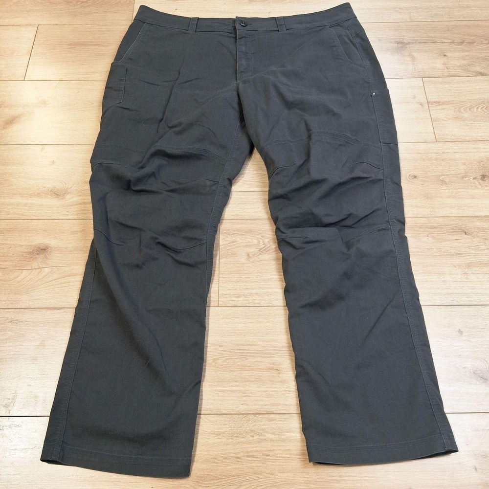 Sitka Gear Back Forty Pants Mens 44x32 Gray Canvas Stretch Outdoor Hunting Hike